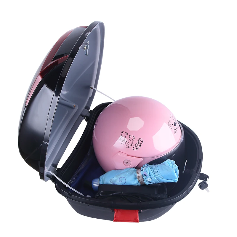 Задняя крышка для мотоцикла скутера багажника багажа верх с замком чехол мягкой