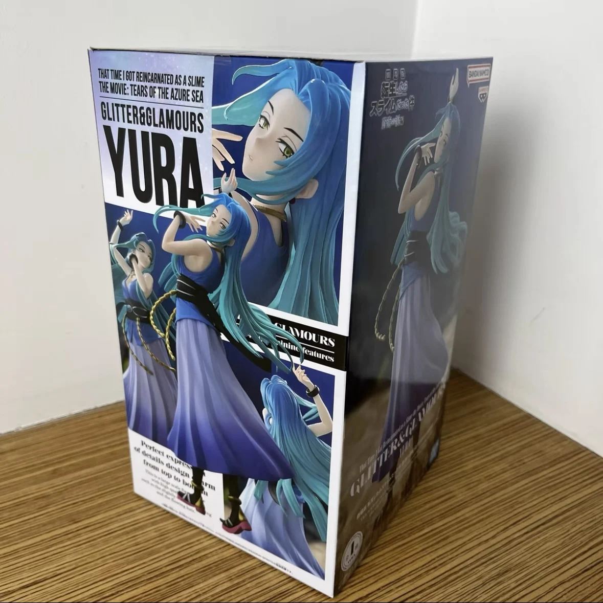 Фото Фигурка аниме-персонажа BANDAI BANPRESTO GLITTER & GLAMOURS из фильма «Тот раз, когда я переродился в слайма»: Юра, слезы синего моря №1