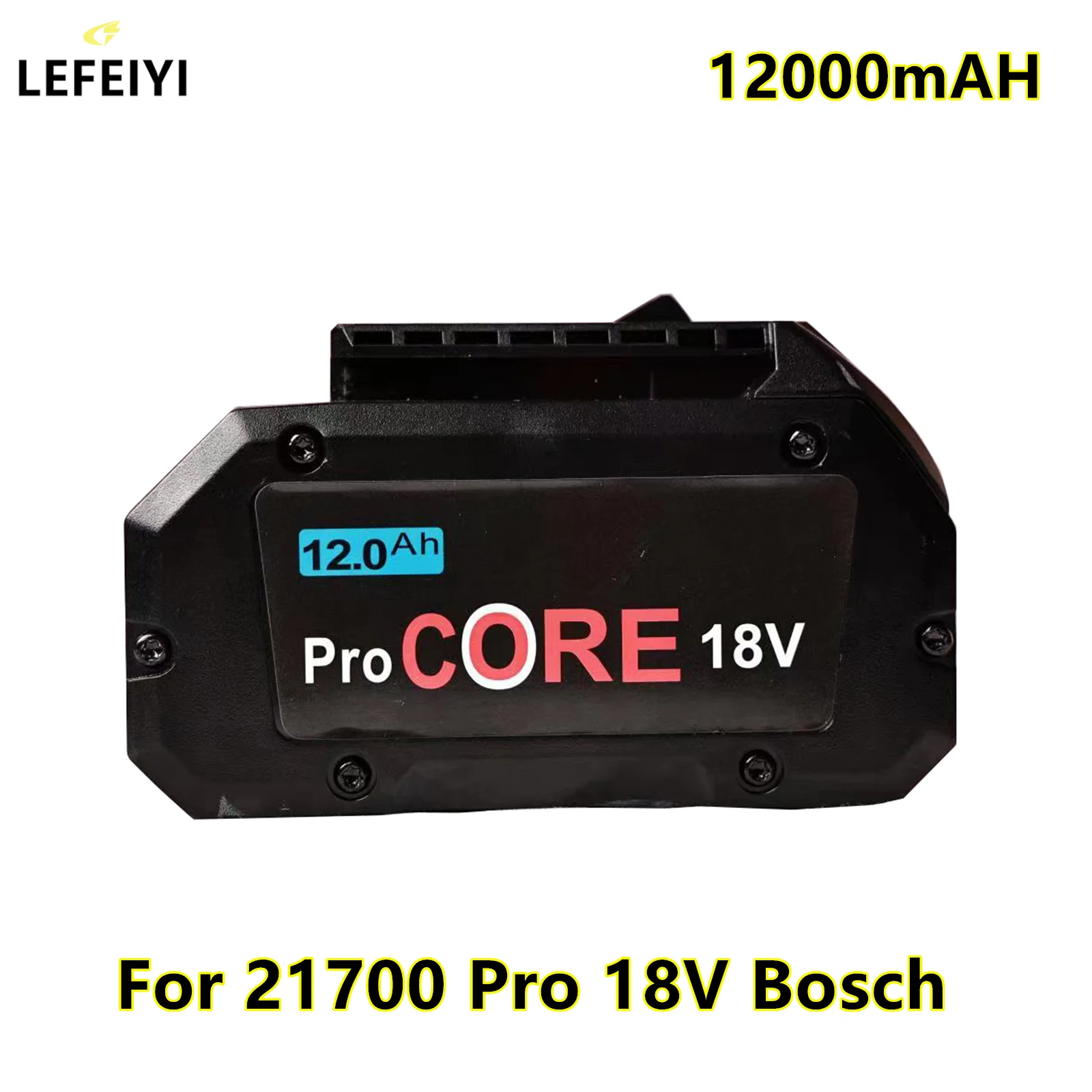 

18V 12000mAh ProCORE Replacement Battery,for Bosch 18V Professional Cordless Tools BAT609 BAT618 GBA18V80 21700 Cell