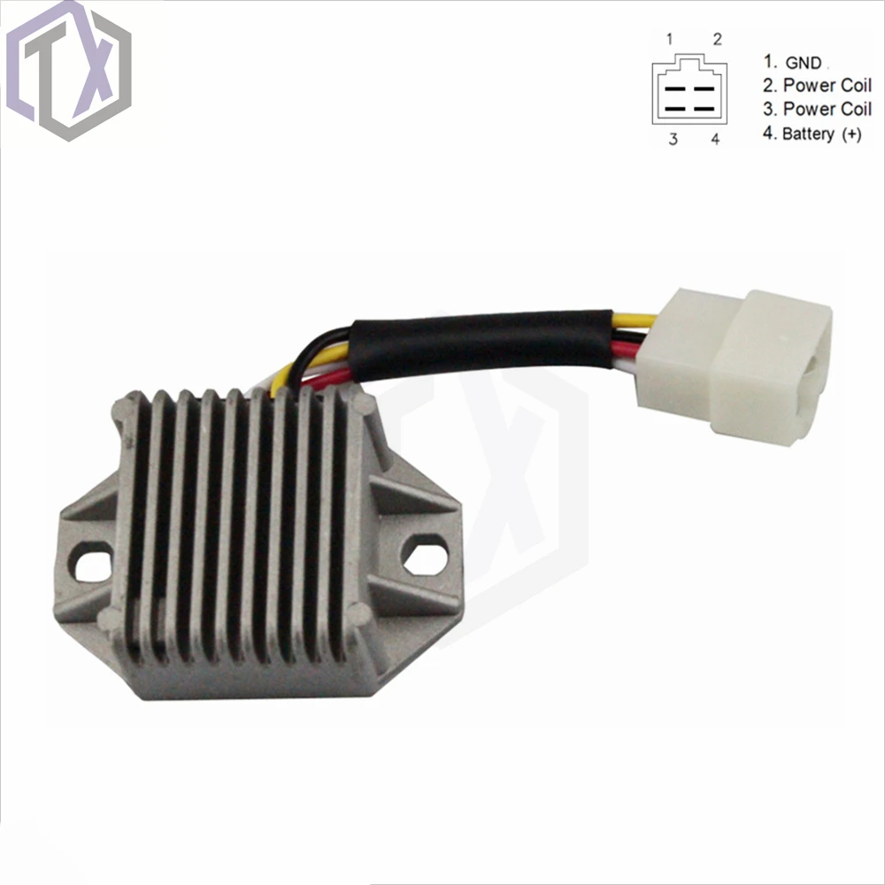 

Motorcycle Voltage Regulator Rectifier For Yamaha BW350 DT125E DT125R XT250 XT350 1985-2000 OEM 33G-81960-60-00