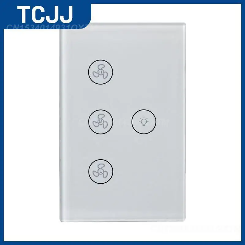 

Wireless Remote Control Wall Light Us Fan Switch App Control Work With Amazon And Google Home Wall Light Fan Control Timing Tuya