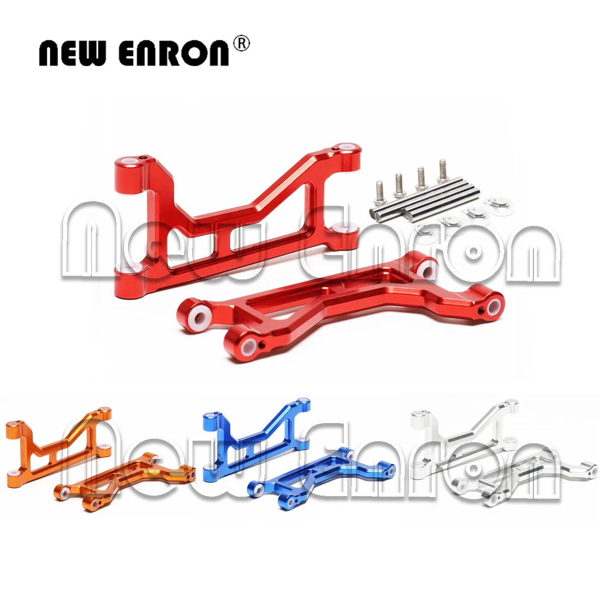 

Новинка, подвески ENRON 8929 из алюминиевого сплава с винтовым штифтом, верхний левый/правый, передний/задний для 1/10 Traxxas Maxx 89076-4