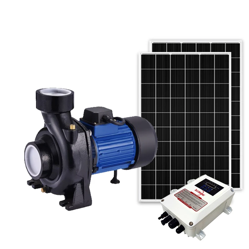 

Wholesale china factory 1500W Irrigation and Agriculture solar panel water pump set surface pump