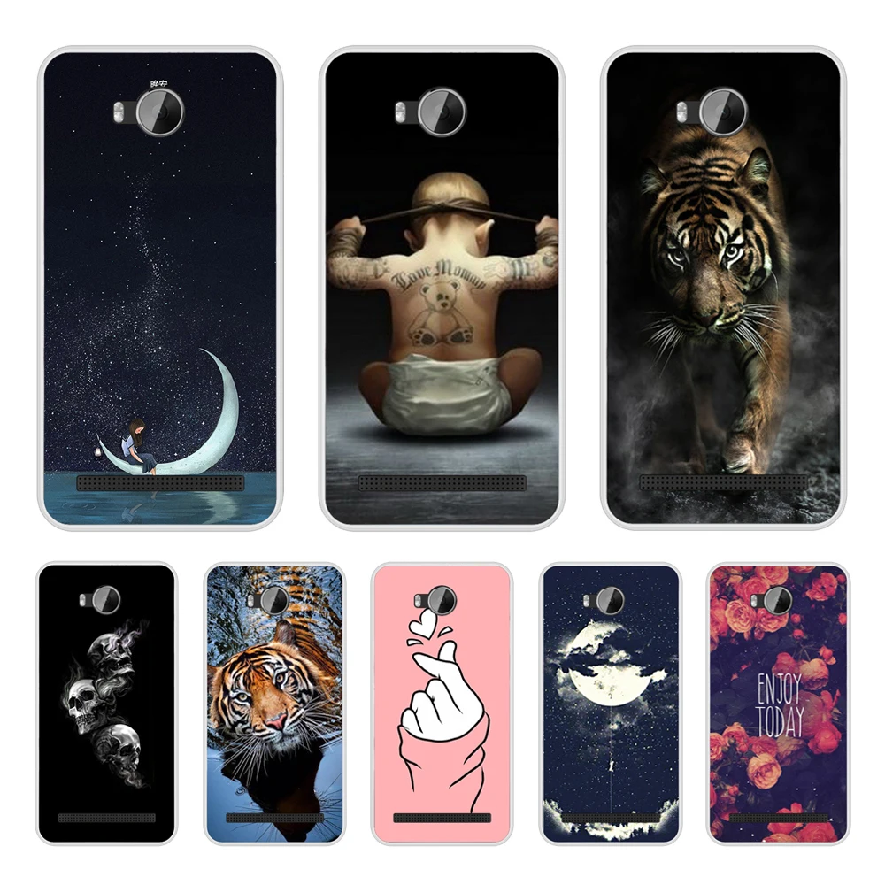 Чехол для телефона Huawei Y3 II 2 Y3II задняя звезда панель из мягкого силикона и ТПУ с