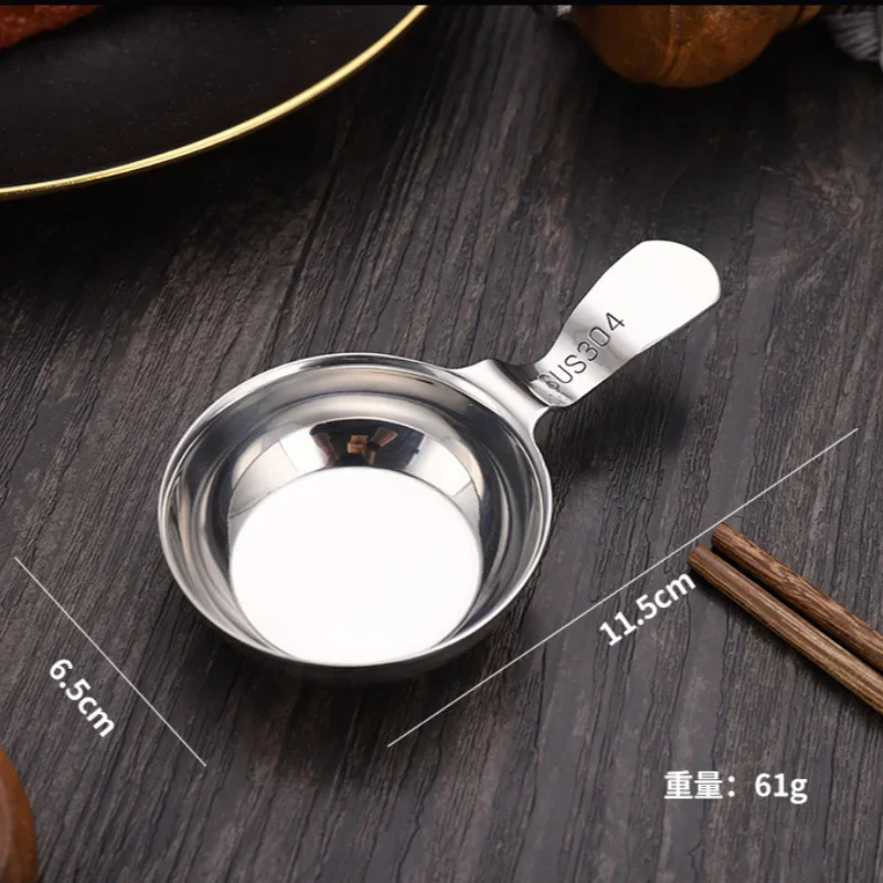 Портативная Миска Для Погружения Из Нержавеющей Стали Блюдо Соуса В Корейском