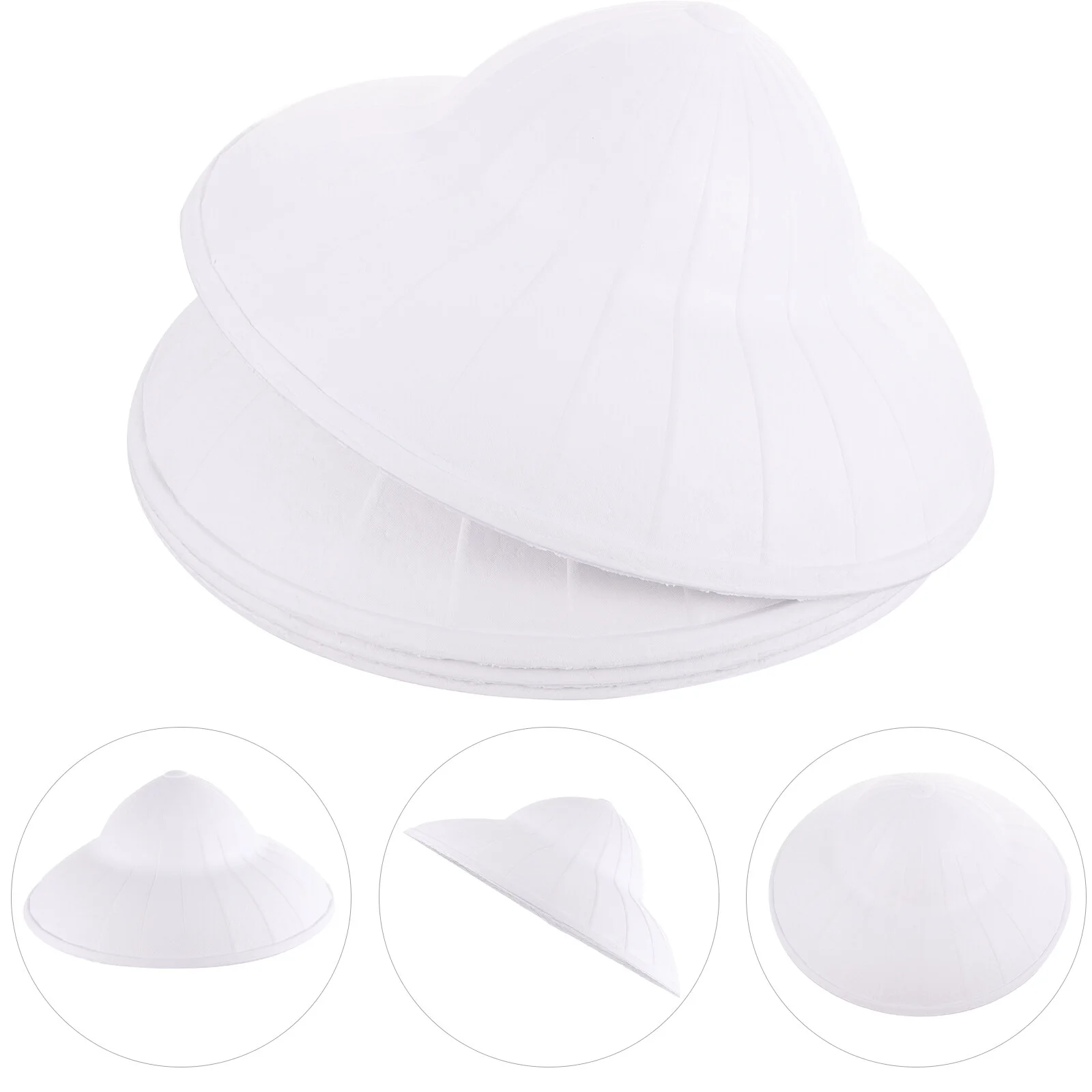 

Do It Yourself DIY Craft Supplies Kindergarten Graffiti Hat Plaything Making Crafts Dancing Party White Hats