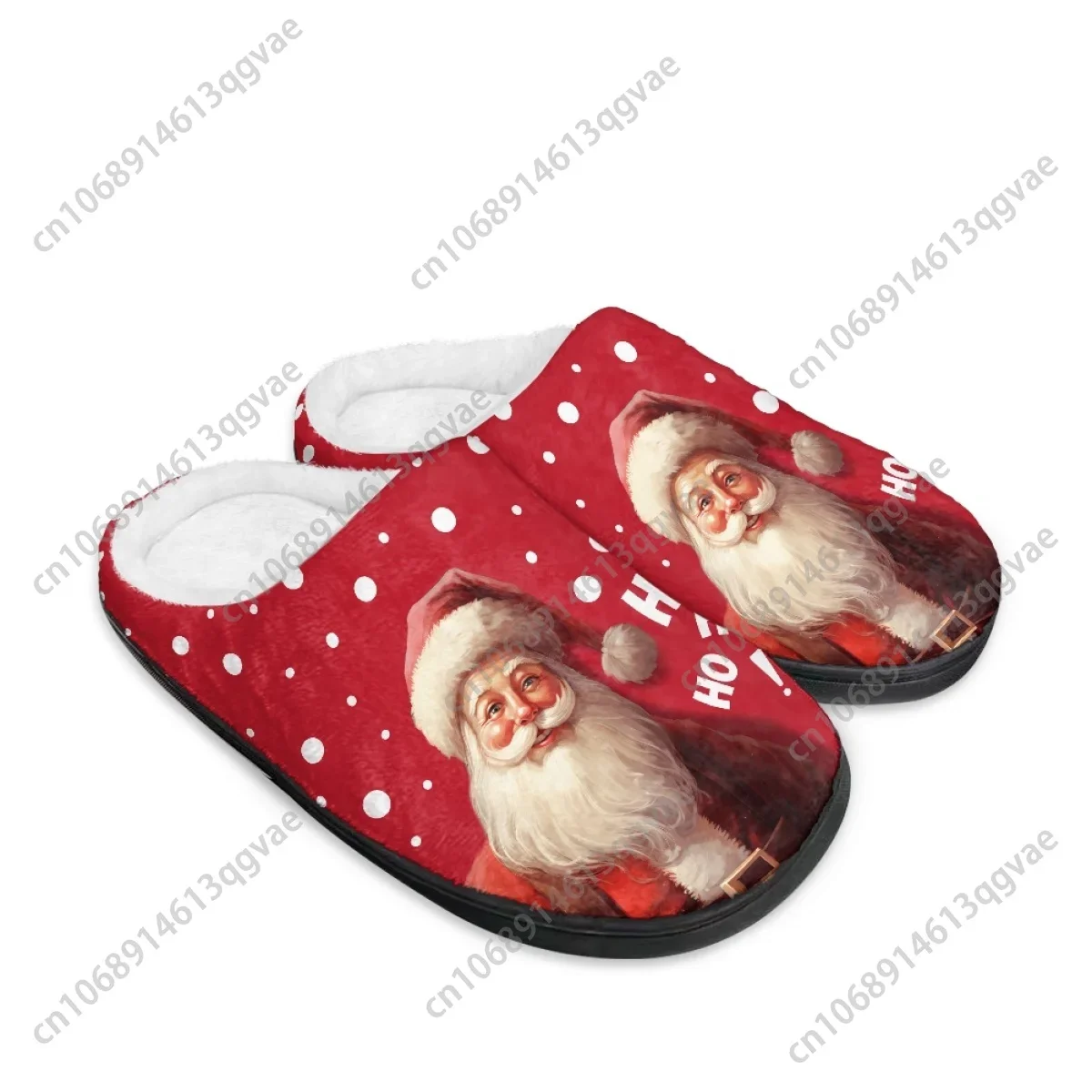 Merry Christmas Tree Tis The Season To Be Jolly Домашние хлопковые тапочки Мужские женские