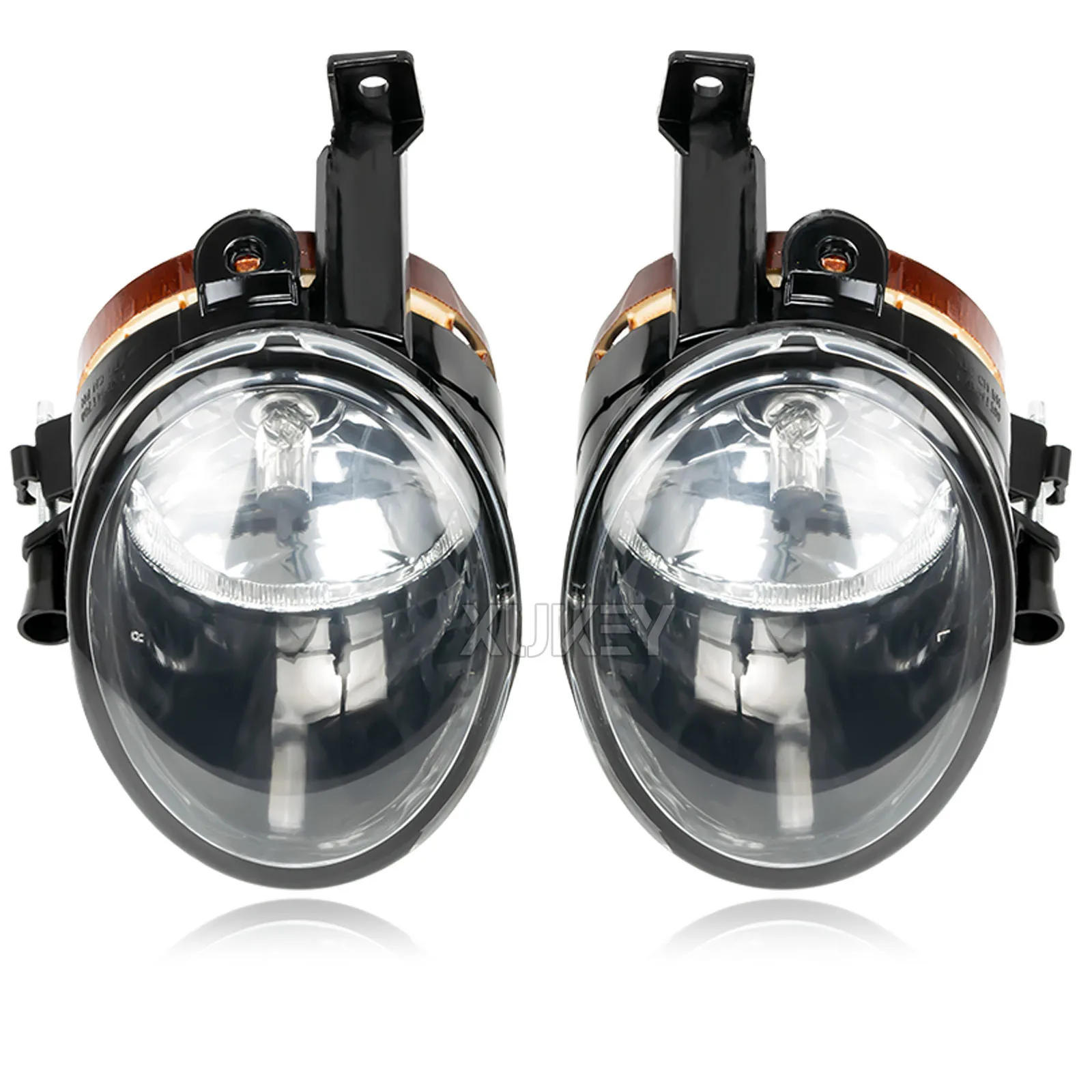 

1 Pair Car Front Halogen Fog Light Spot Driving Lamp Assembly Warm White For VW Golf Mk6 2009-2011 Jetta Car Accessories