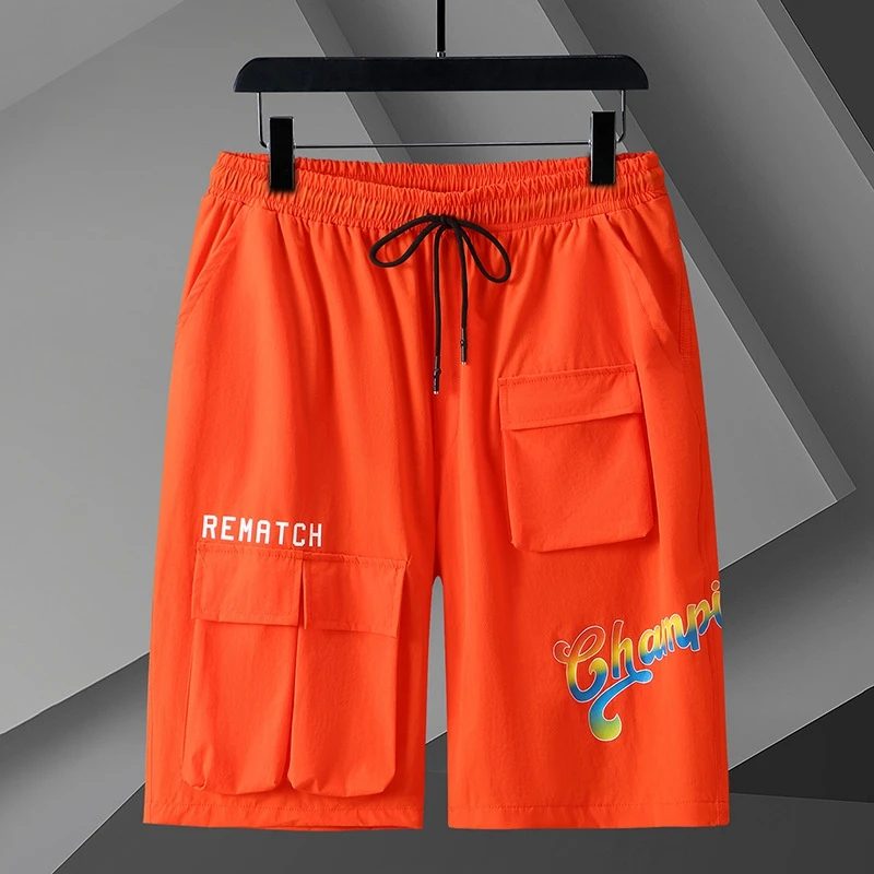 

Summer shorts waist fat pants men's pockets beach pants plus size 9XL 10XL 11XL 12XL tooling casual elastic shorts