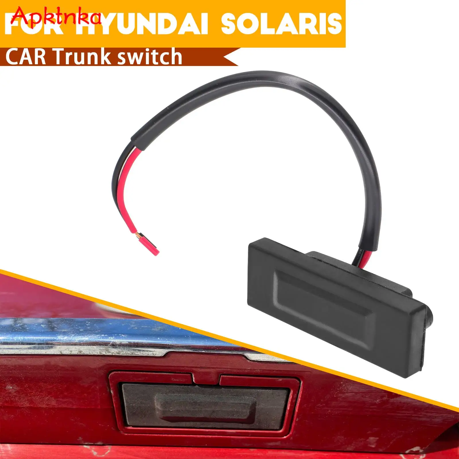 

Rear Trunk Handel Outside Schalter Release Opening Button Boot Switch Assy Tailgate For Hyundai Accent Verna SOLARIS 812601R000