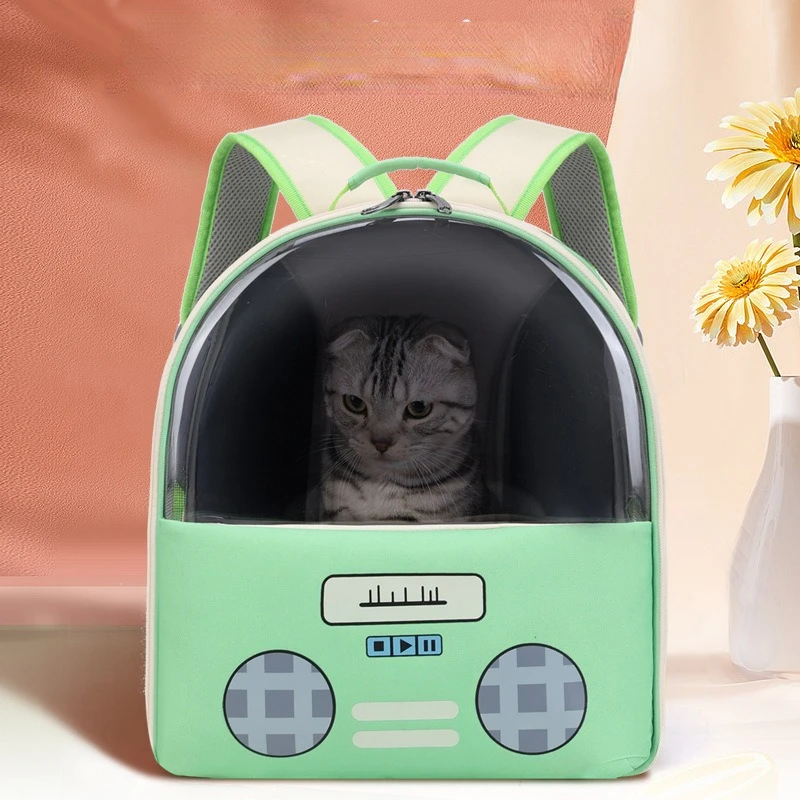 

Pet Bag Dog Portable Foldable Backpack for Going Out Ventilate Can Be Used In All Seasons For Small and Medium-sized Cat