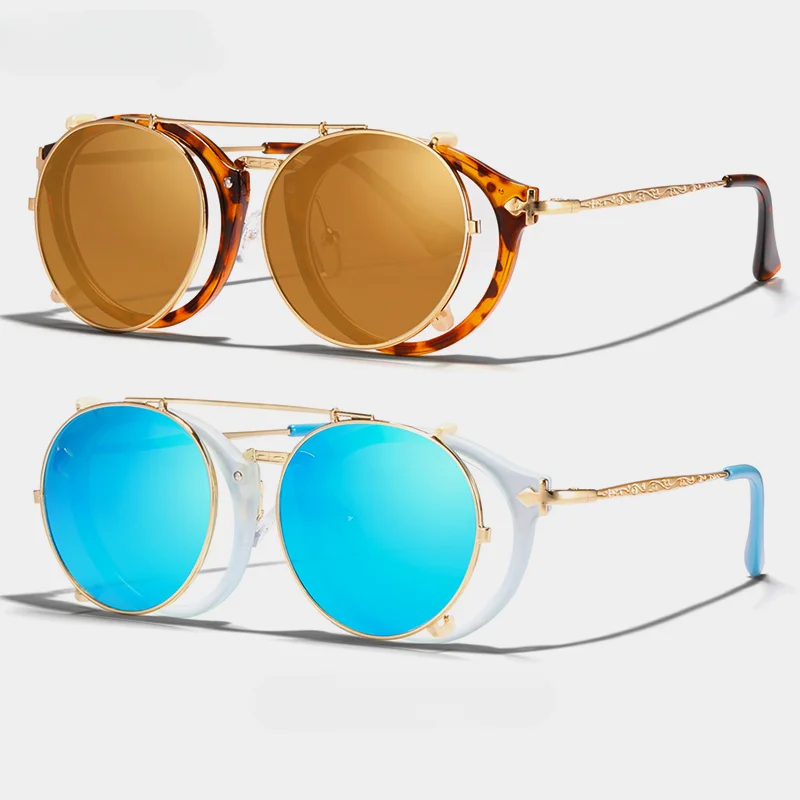 

Fashion Pilot Sunglasses for Men Vintage Retro Round Glasses Luxury Women Sunglasses Small Cool Style Lunette Soleil Homme UV400