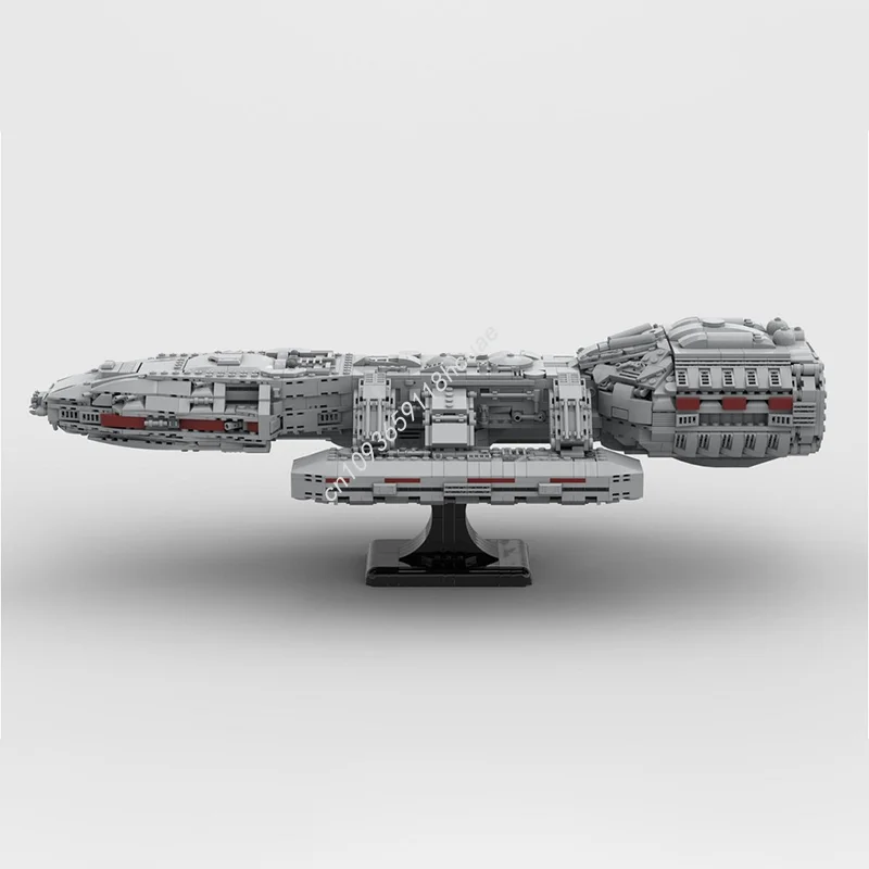 2222 шт. MOC Galaxy Series Battlestar Galactica модель космического корабля строительные блоки