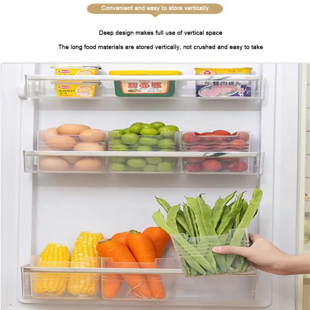 

Food Vegetables And Fruits High Permeability Refrigerator Storage Basket High Quality Refrigerator Expansion Artifact 2023