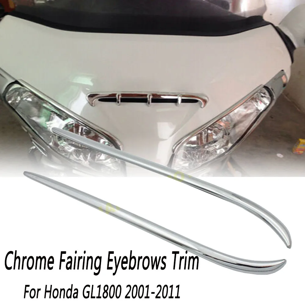 

Хромированная обтекатель для бровей для Honda Gold Wing GL1800 2001-2011
