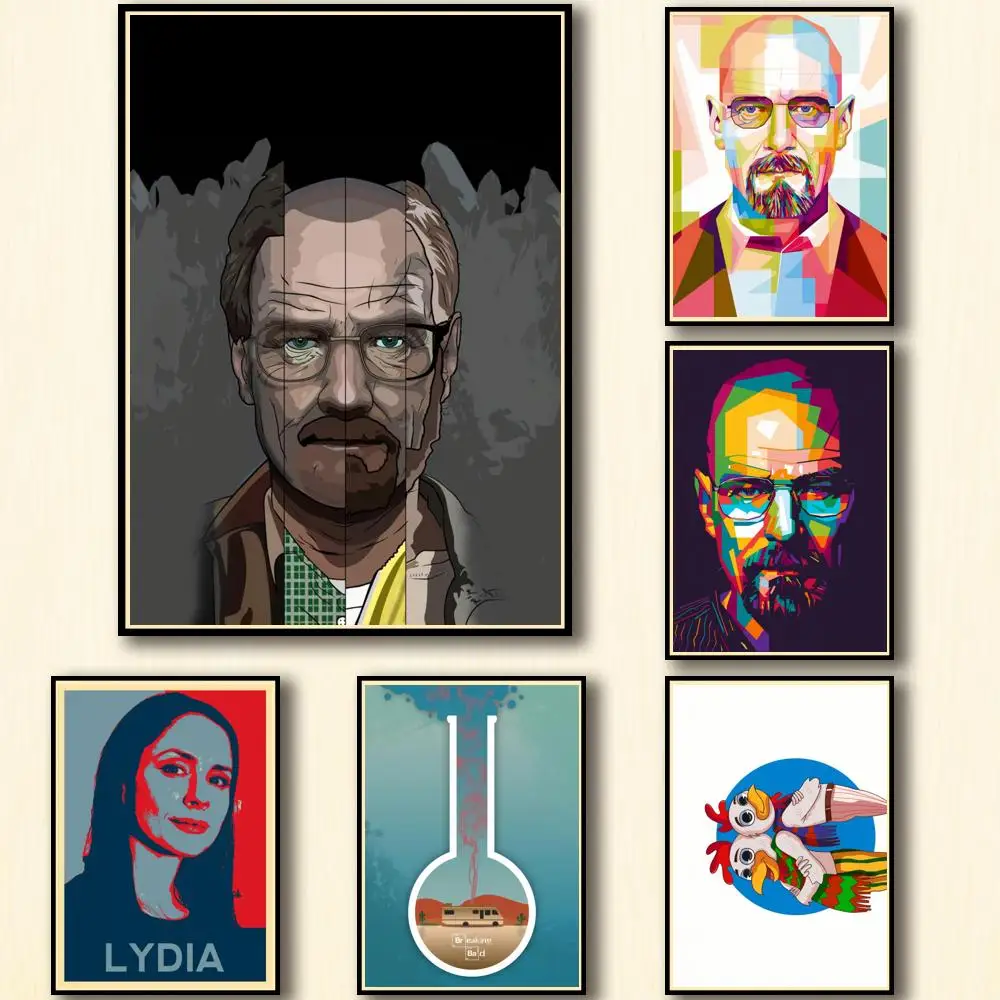 32 вида на выбор, ТВ-шоу, принт во все тяжкие, художественный плакат на холсте для гостиной, украшение для дома, Настенная картина