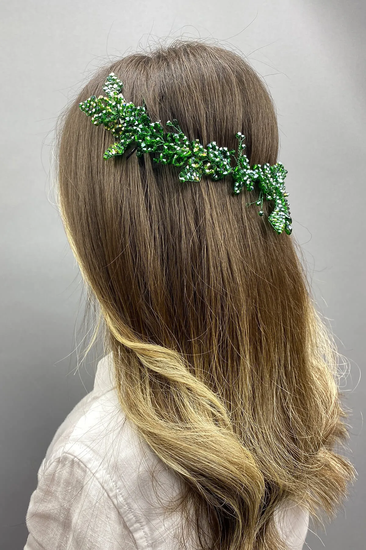 

Green Sıla Model Bride Henna Hair Accessory