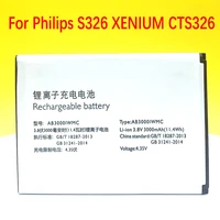 New Original 3000mAh AB3000IWMC Battery For Philips S326 XENIUM CTS326 Smart Phone High Quality With Tracking Number