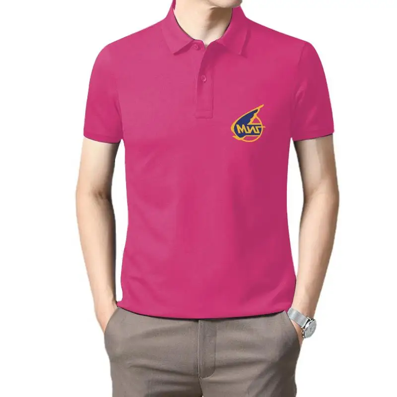 

Golf wear men Men Mikoyan Gurevich (Russian Aircraft Corporation MiG) Logo Unisex women top polo t shirt for men