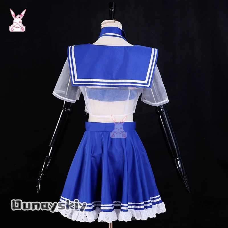 Фото Аниме виртуальный YouTuber Shylily Lily Косплей Костюм じ presentationい Sailor Suits Летние купальники s-xl Bikini Woman Сексуальные ролевые костюмы №4