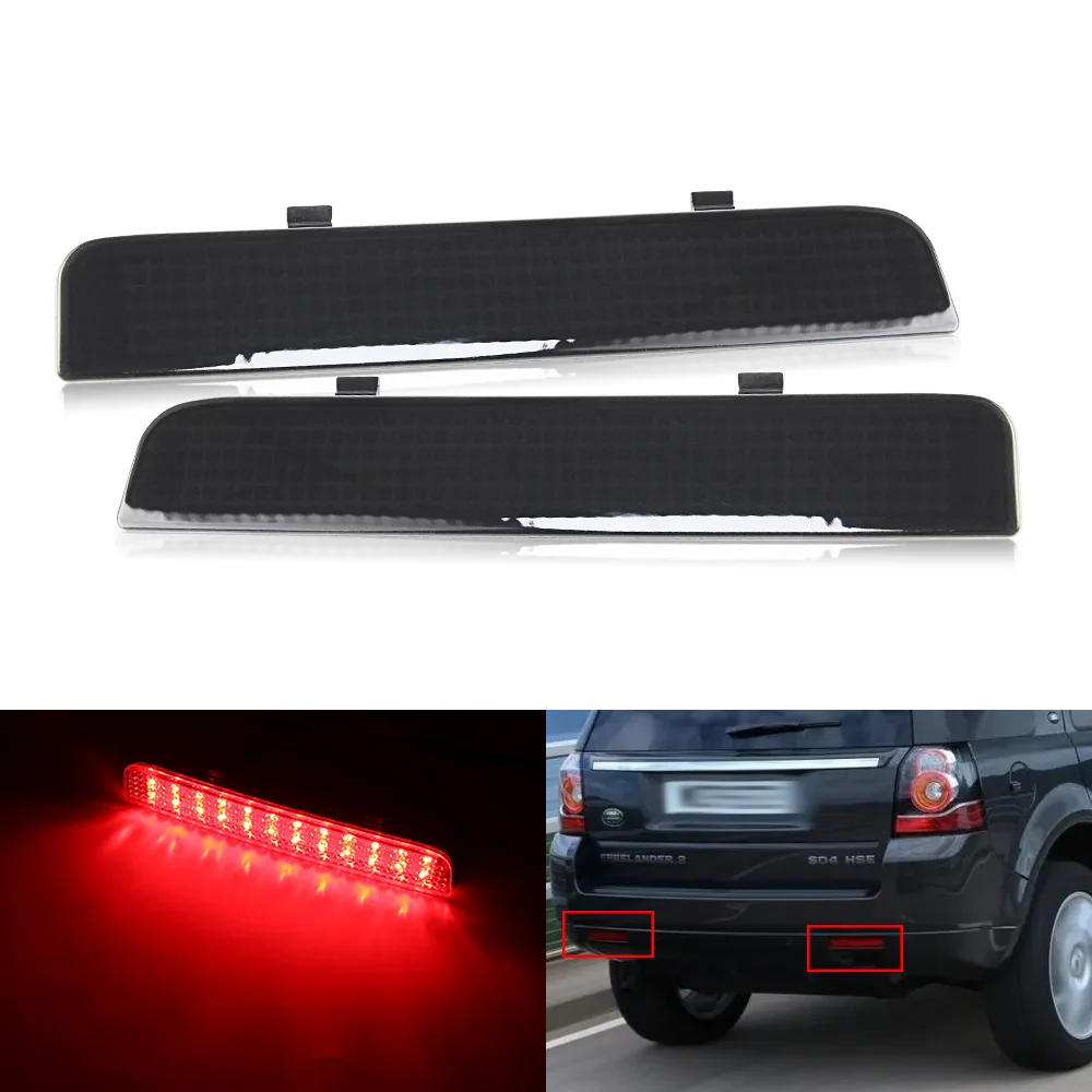 

Светодиодный отражатель для заднего бампера для Toyota Land Cruiser 100, для Cygnus LX470 1991-2007 Предупреждение ющая лампа, тормозной Хвост, автомобильные ак...