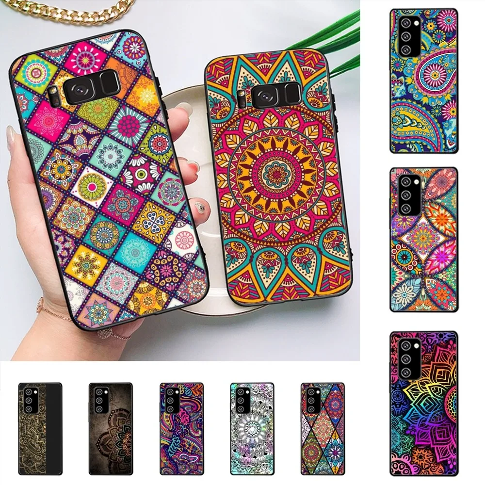 

Mandala Flower Totem Phone Case For Samsung J 7 Plus 7core J7 Neo J6 Plus Prime J6 J4 J5 Mobile Cover