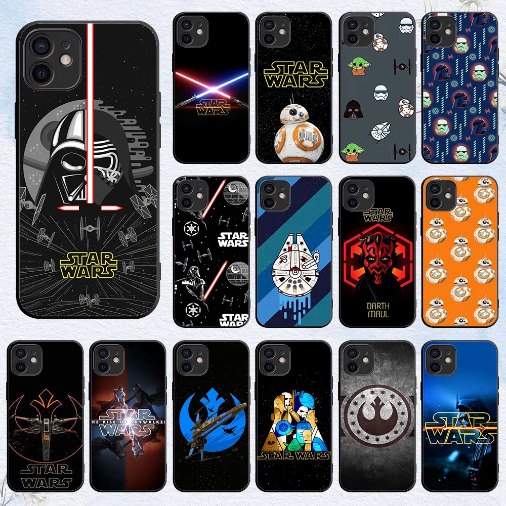 WX-80 Star W-Wars Гибкая искусственная кожа ТПУ для OPPO Find X3 X5 Neo Reno 7 7Z 8 8T 10 6Z Lite Pro Plus