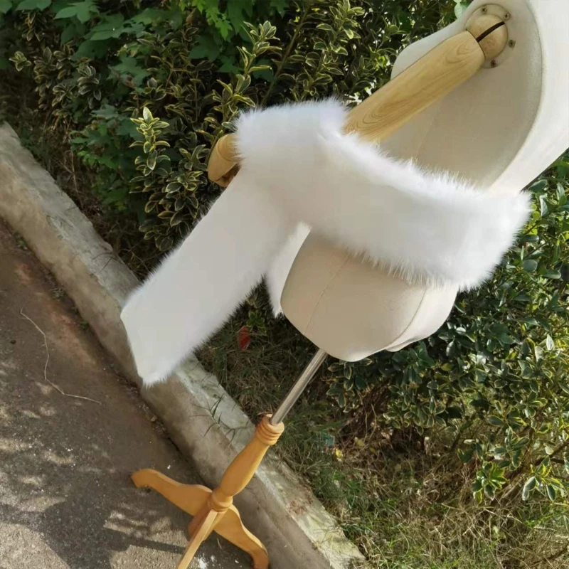 Новый стиль женские накидки из искусственного меха меховые шали меховая накидка