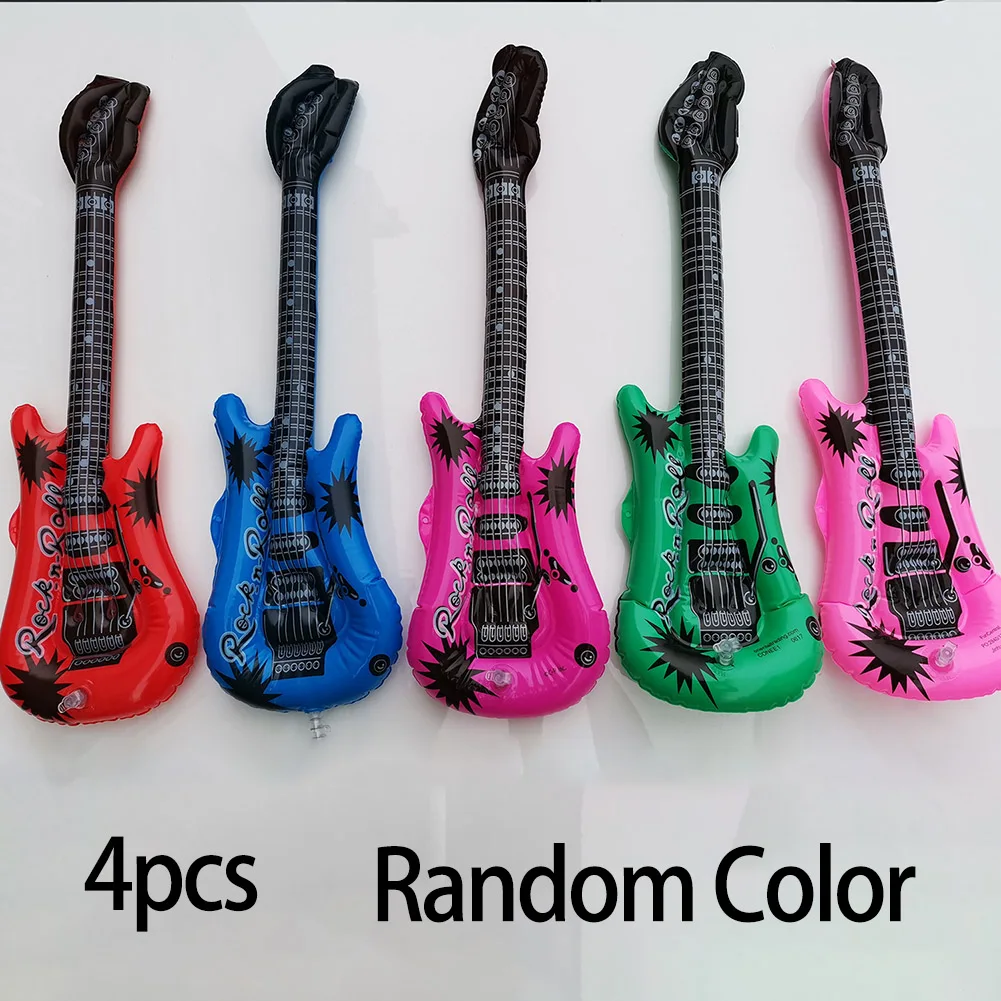 

Musical Instrument Guitar Balloon Helium Air Balloon Party Supplies Kids Inflatable Toys Birthday Ballon Classic Cosplay Toy