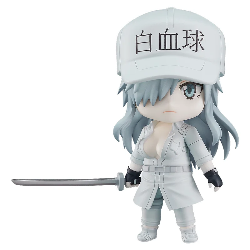 

Хорошая улыбка, NENDOROID Leukocyte U-1196 Cells на работе! Кодовая черная экшн-фигурка кукла Коллекционная модель игрушка