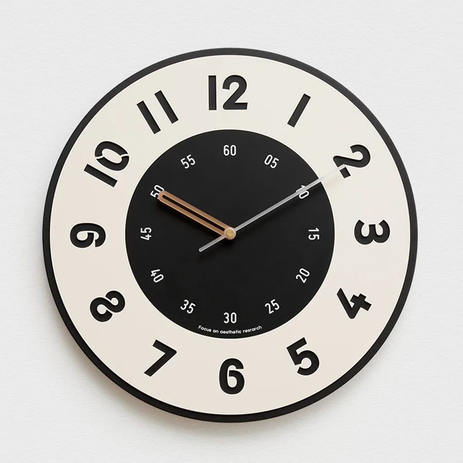 

Decor Wall Clock Watch Living Room Round Unique Luxury Wall Clock Black Modern Design Bedroom Kitchen Horloge Murale Wall Decor