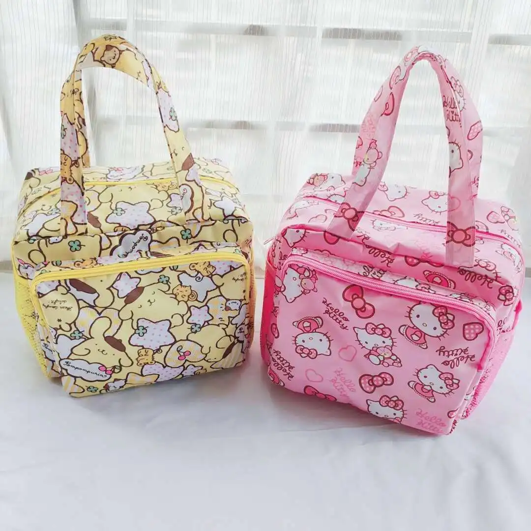 Новая женская сумка для ланча водонепроницаемая мультяшная большого объема Kuromi