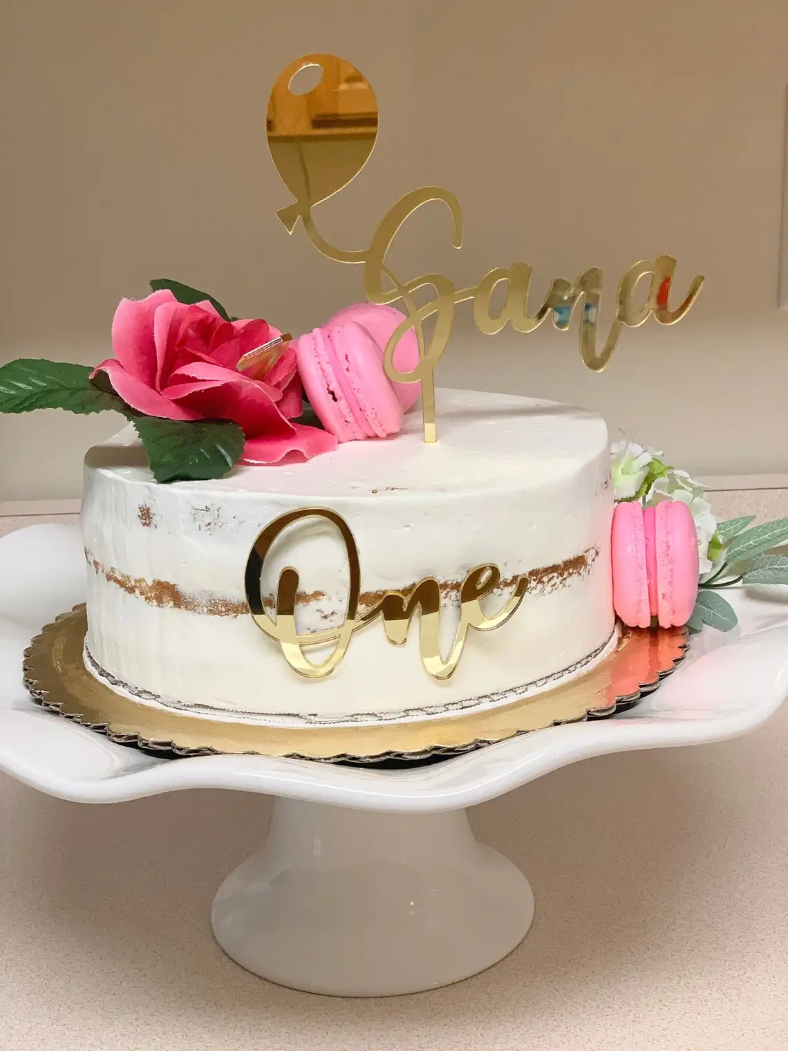 

Baby first birthday cake topper,Cake charm, Cake Gem, Acrylic name cake front topper, Cake topper charm，custom name Cake topper