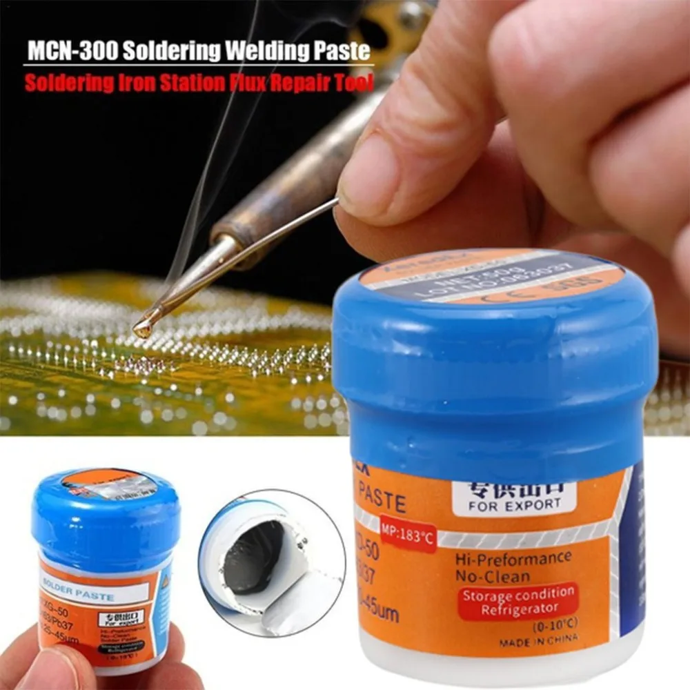 

XD-50 Multifunctional No-Clean Solder Soldering Paste Tin Mud Mobile Phone Repair Tool SMT Patch Maintenance LED