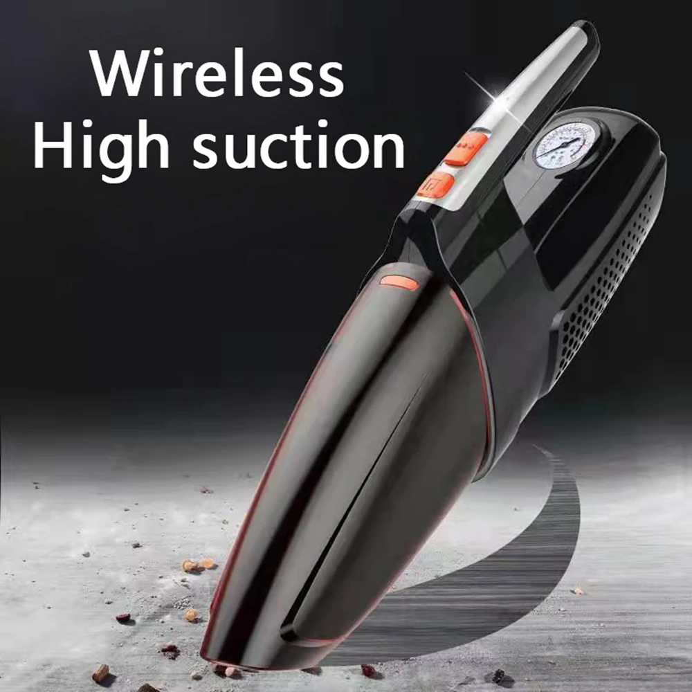 

Car Vacuum Cleaner Air Pump Tire Pressure Test 3 In 1 Vacuum Handheld Car Vacuum Cleaner For Car Strong Suction Car Accessories