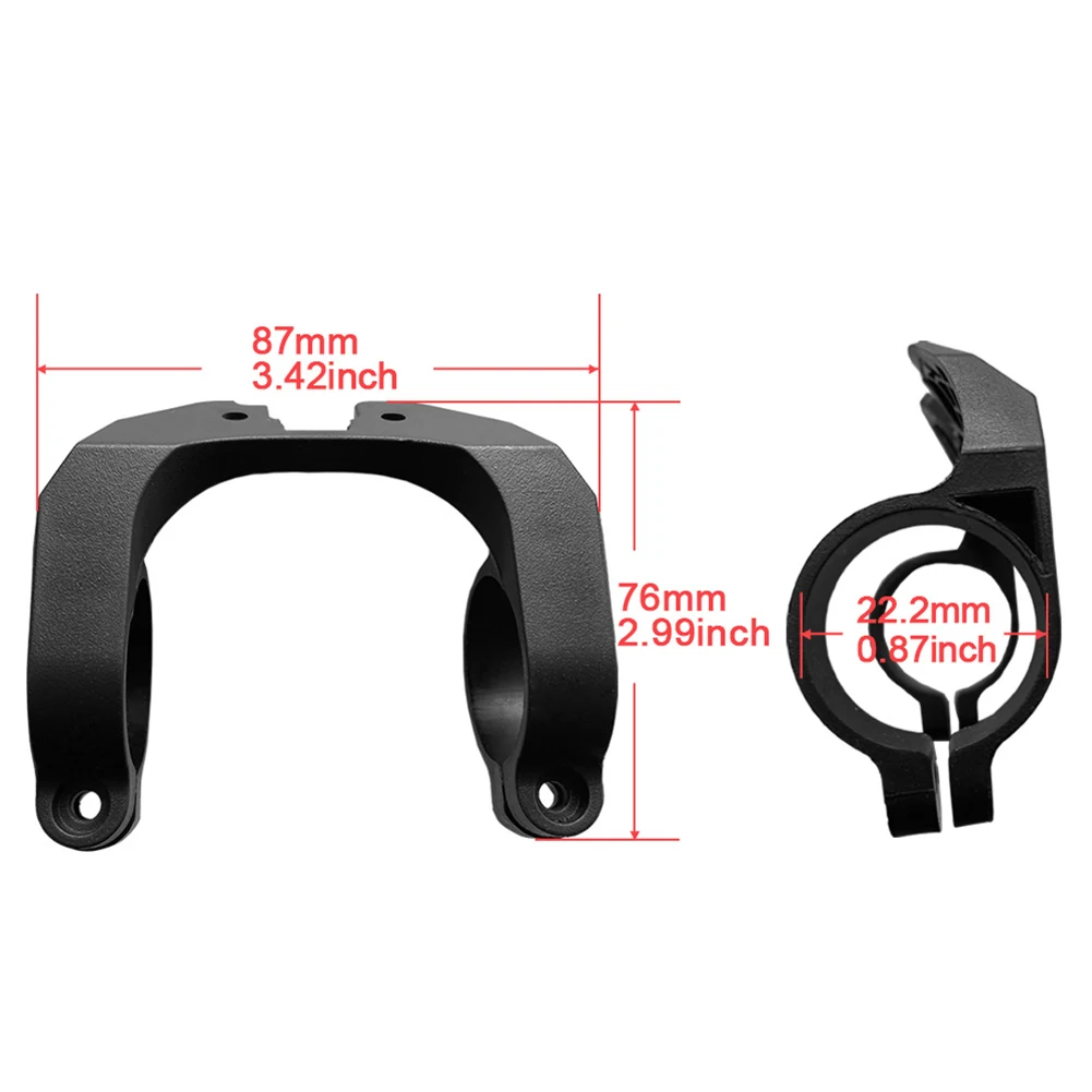 

High Quality New Useful Durable Practical Display Holder Bracket Plastic 87x76mm Display Bracket Electric Bicycle