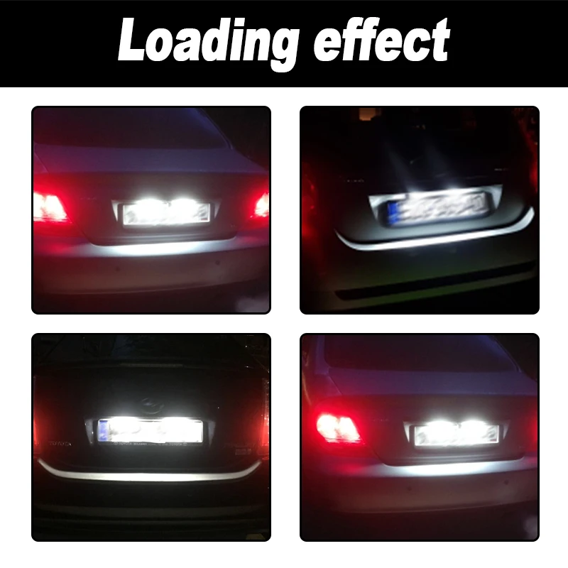 2 шт. подходят для Toyota Prius XW20 XW30 Plus/V Venza Matrix RAV4 Lexus CT200h Scion tC SMD белые светодиодные