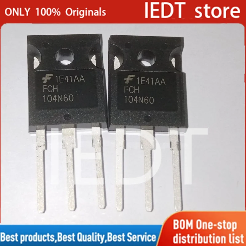 

10PCS /LOT FCH104N60 104N60 TO-247 100% new and original
