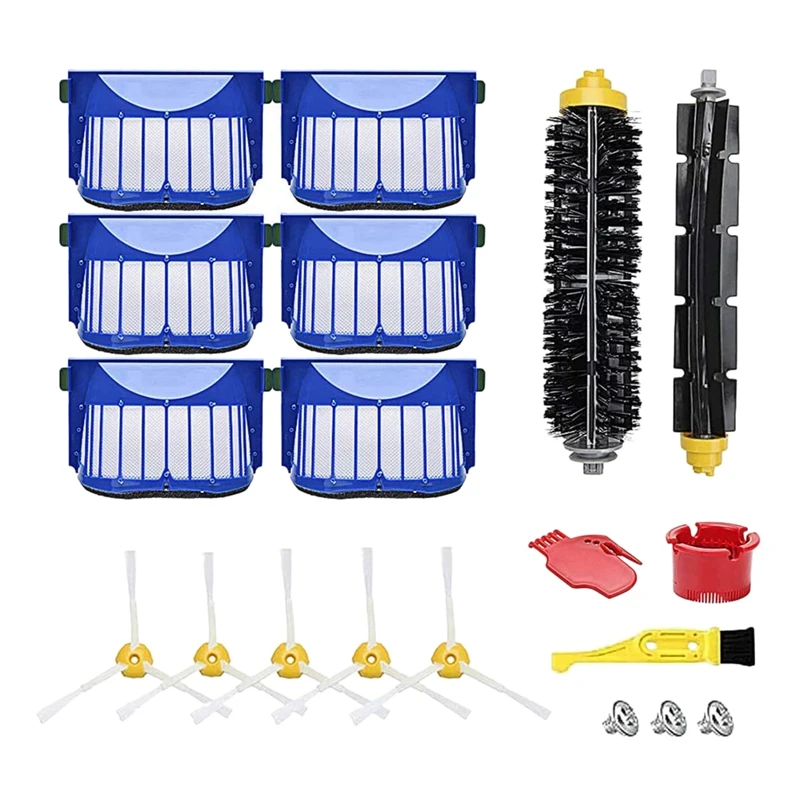 

1 Set For Irobot Roomba Accessories Vacuum Cleaner Replacement Parts 500 600 Series: 595 600 620 630 650 660 Kit