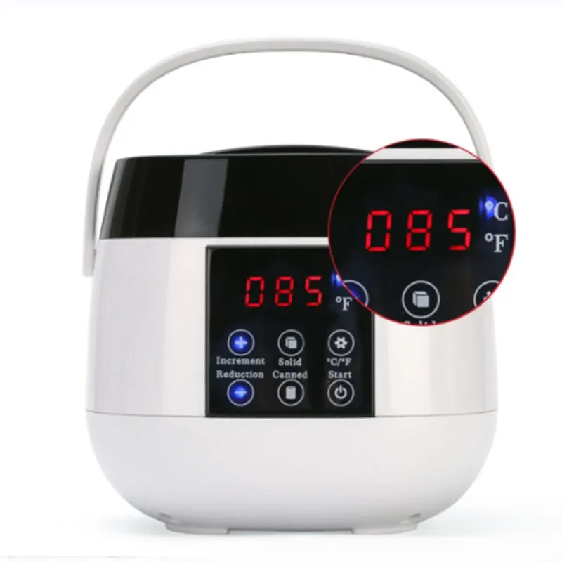 Машина для плавления воска с цифровым дисплеем 500 мл машина восковых бобов горшок