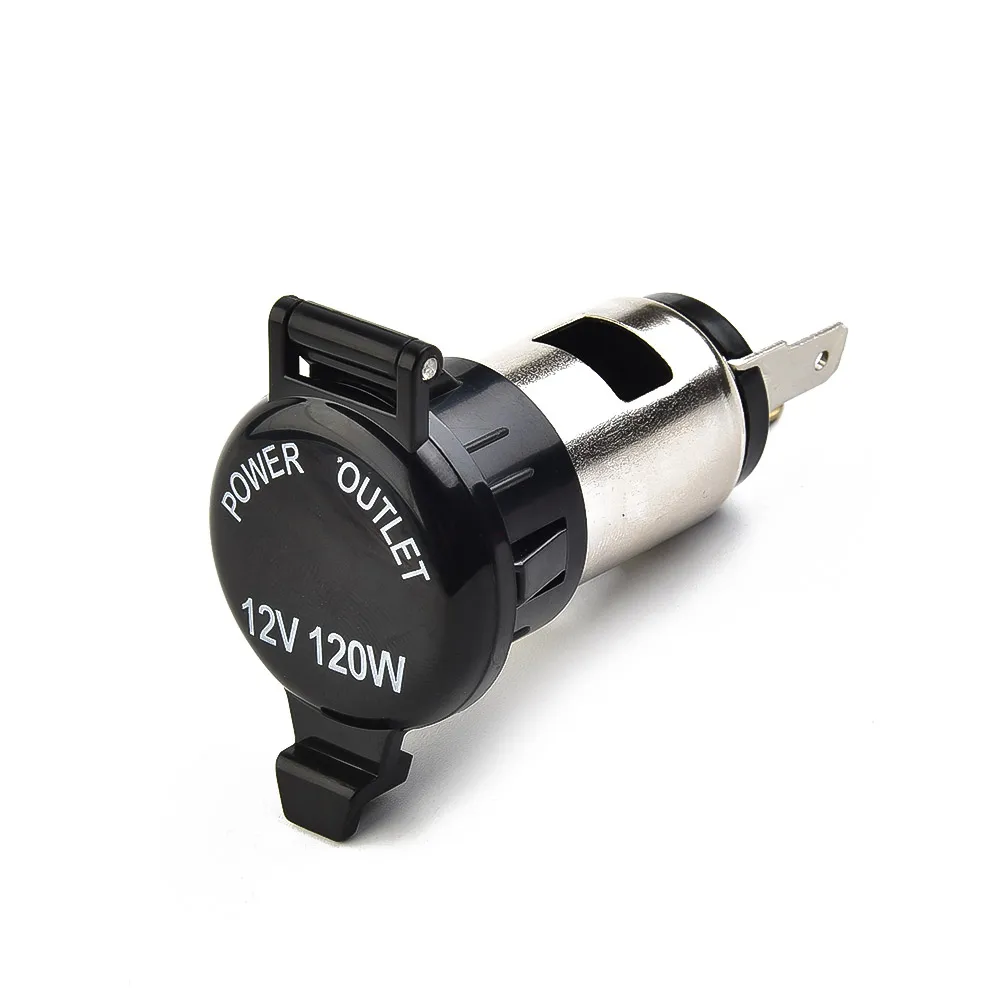

Car Lighter Power Lighter Socket Outlet Plug 100cm Wire Charger 12V Adapter