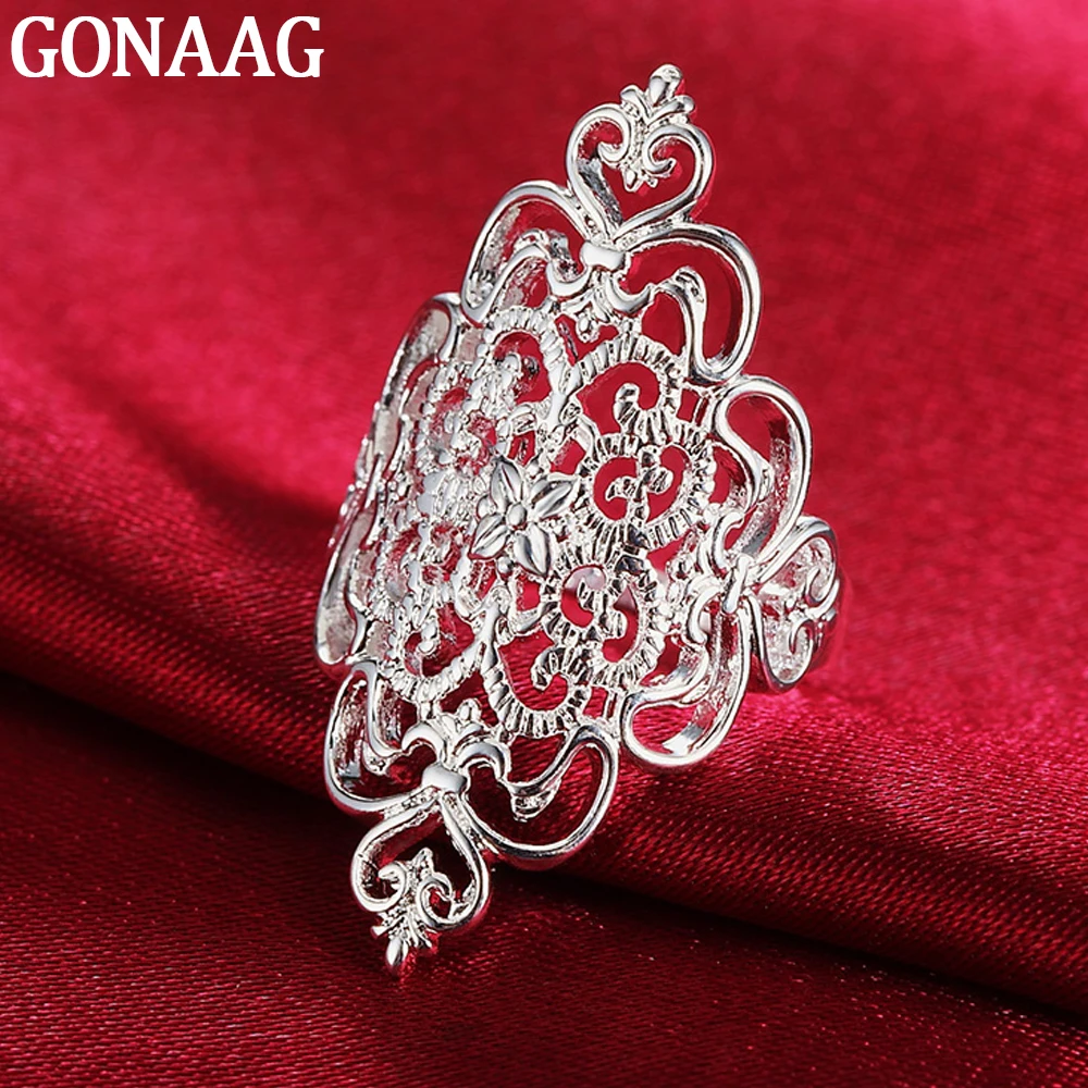 

Кольца из серебра 925 пробы женские, Простые Модные круглые ювелирные украшения для вечеринок, размер 6, 7, 8, 9, 10