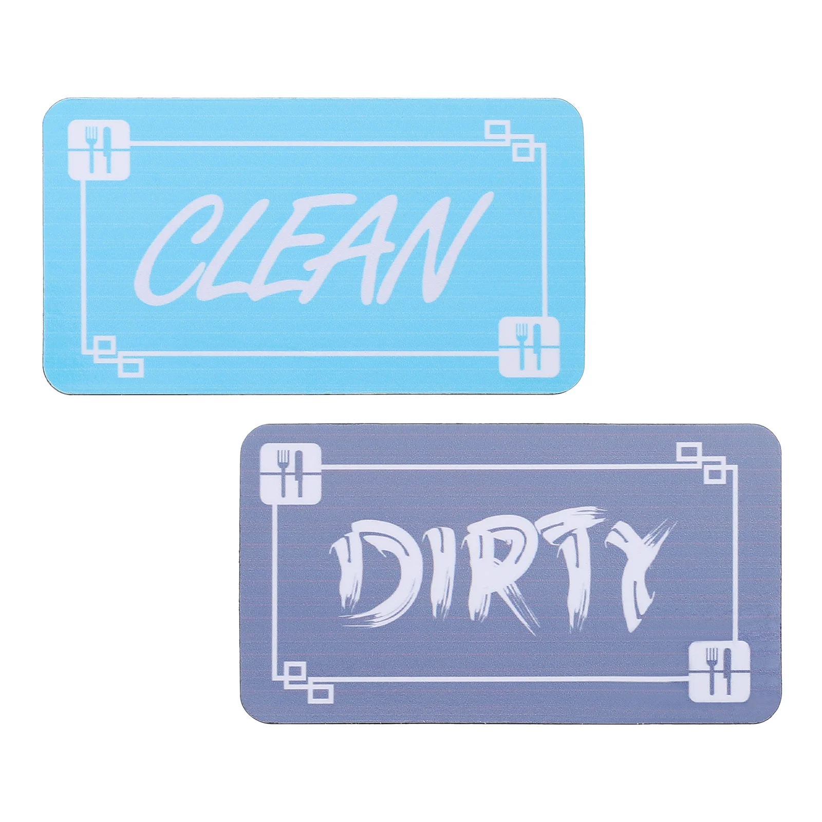 

Sign Clean Magnet Dirty Indicator Double Dishwasher Kitchen Side Washing Machine Sided