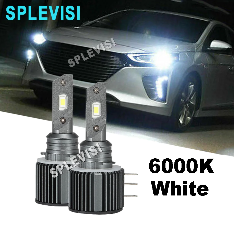 

2x H15 LED Canbus Day Running Lights Car Headlight 15000LM Car Headlight Lamp 12V 6000K For BMW 2 Series F23 2015-2023