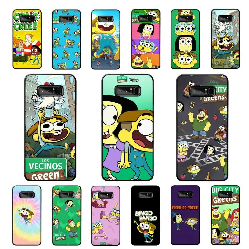 

Disney Cartoons Big City Greens Phone Case for Samsung Note 5 7 8 9 10 20 pro plus lite ultra A21 12 02