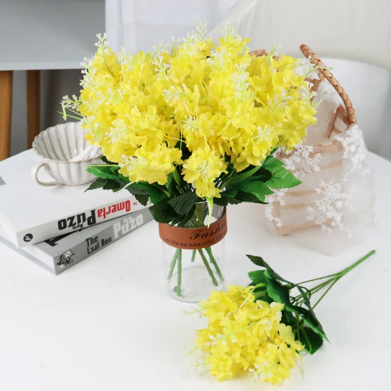 Искусственные цветы 35 см гиацинт искусственные растения | Дом и сад