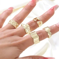2022 new gothic style one piece opening rings for woman fashion korean jewelry european and american wedding party sexy ring