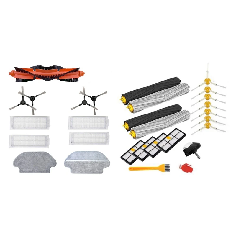 

Фильтр НЕРА Для Xiaomi Mijia STYJ02YM STYTJ02YM, боковая щетка, основная щетка и щетка, фильтры НЕРА Для Irobot Roomba 805