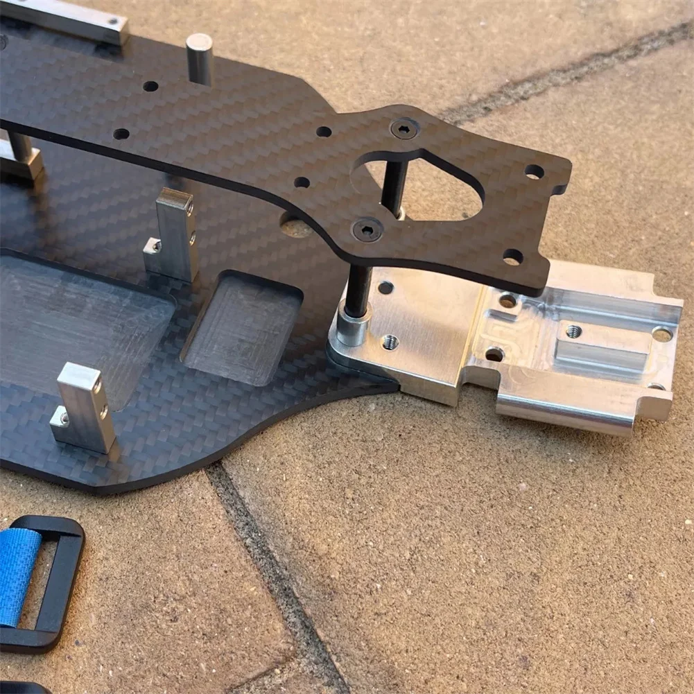 Фото Комплект шасси RC из углеродного волокна, подходящий для Traxxas Slash VXL 4x4 TRA6808 №2