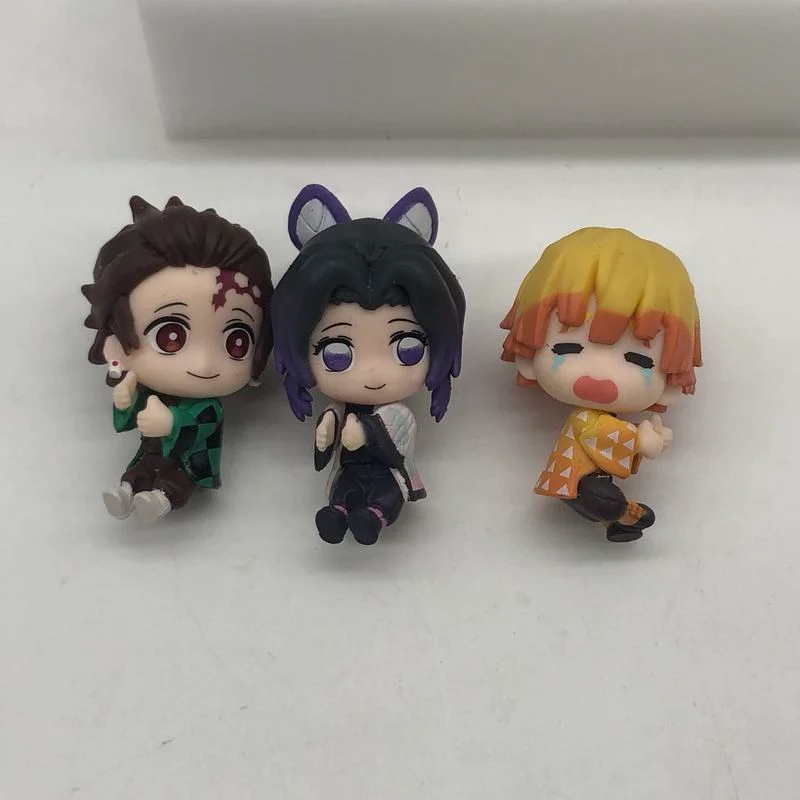 

Demon Slayer Figure Kamado Tanjirou Nezuko Agatsuma Zenitsu Hugcot Data Wire Line Ornament Accessories Children Present